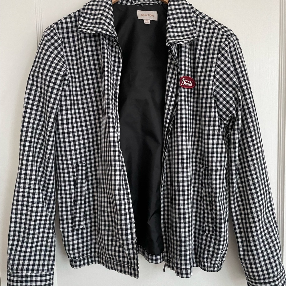 Britton Utopia Jacket Black Gingham Women’s XS - Picture 2 of 7